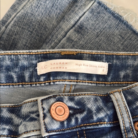 LC Lauren Conrad High Rise Denim Jeans - Picture 3 of 5